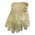 Forney Hydra-Lock Pigskin Leather Driver Work Gloves Menfts Size M 53137